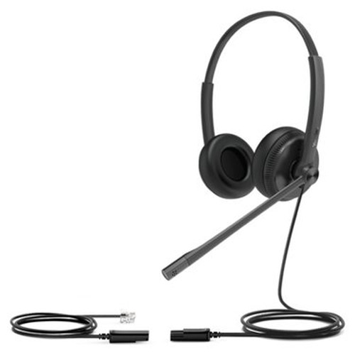 YEALINK YHS34 Dual Auriculares biaurales cable RJ-IA30 YEALINK YHS34 Dual Auriculares biaurales cable RJ
